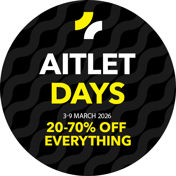 Aitlet days 03-09.03. Everything 20-70% OFF. NB! The discount applies for regular priced products from 50€ shopping cart.
