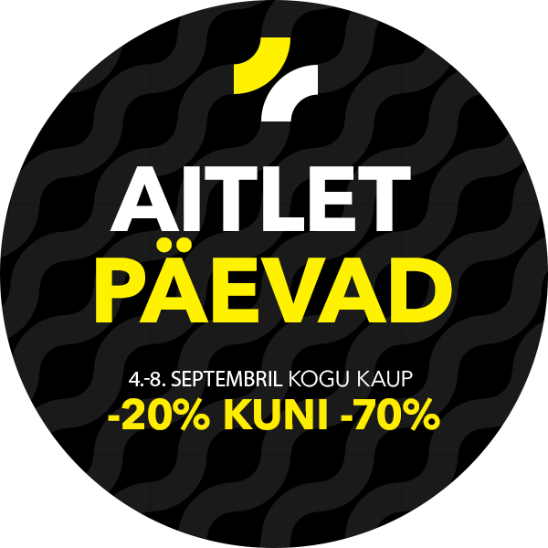 Aitlet päevad. Kogu kaup -20% kuni -70% 4.09-8.09