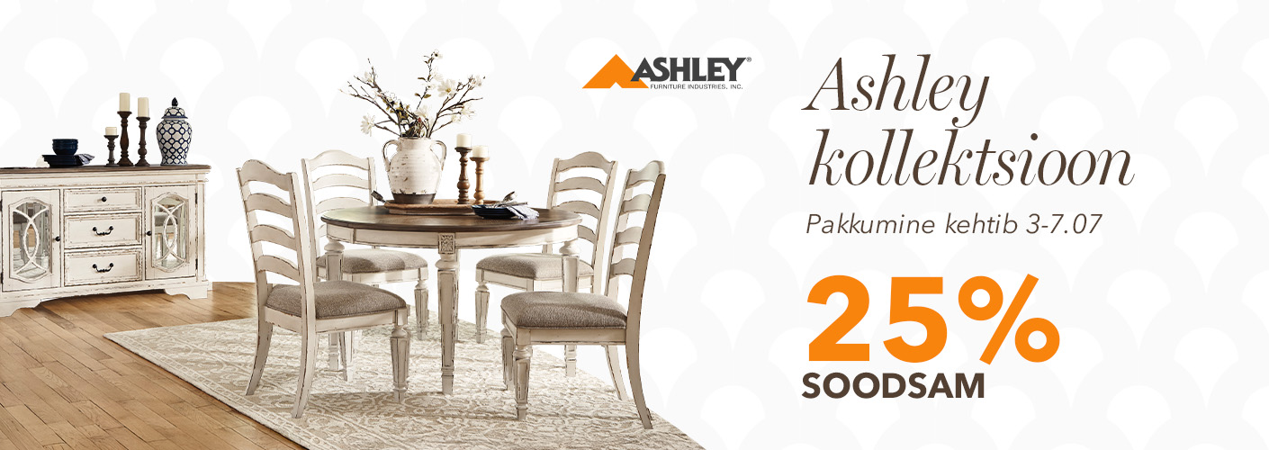 Ashley -25% 3.07-7.07