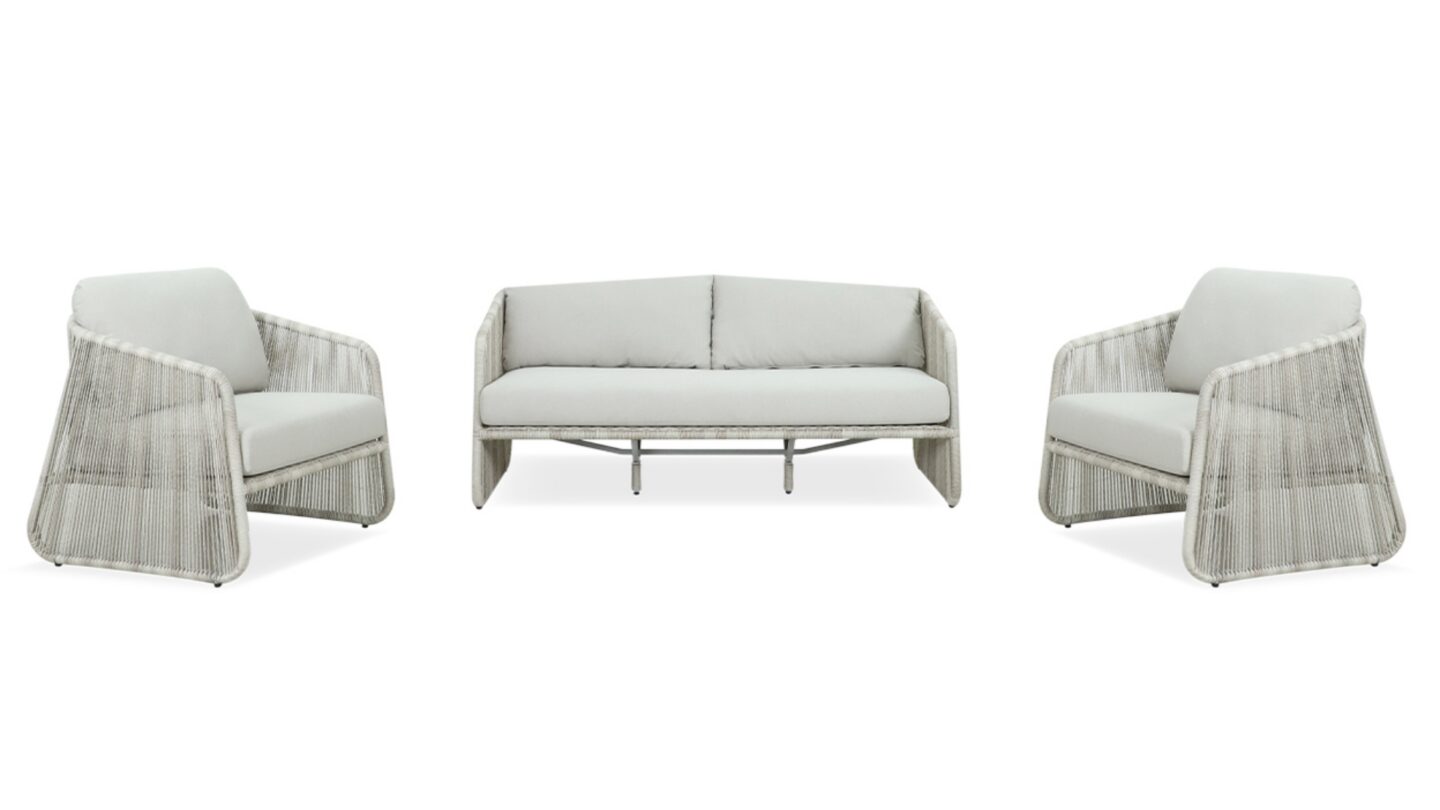 Aiamööbli komplekt Beryl (hele)