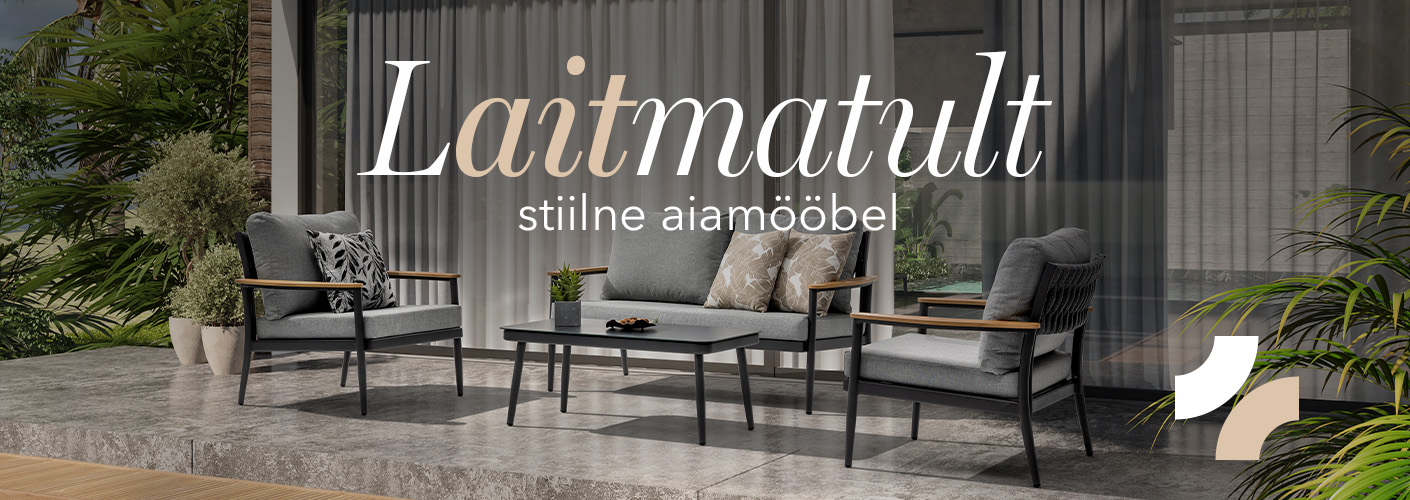 Laitmatult stiilne aiamööbel