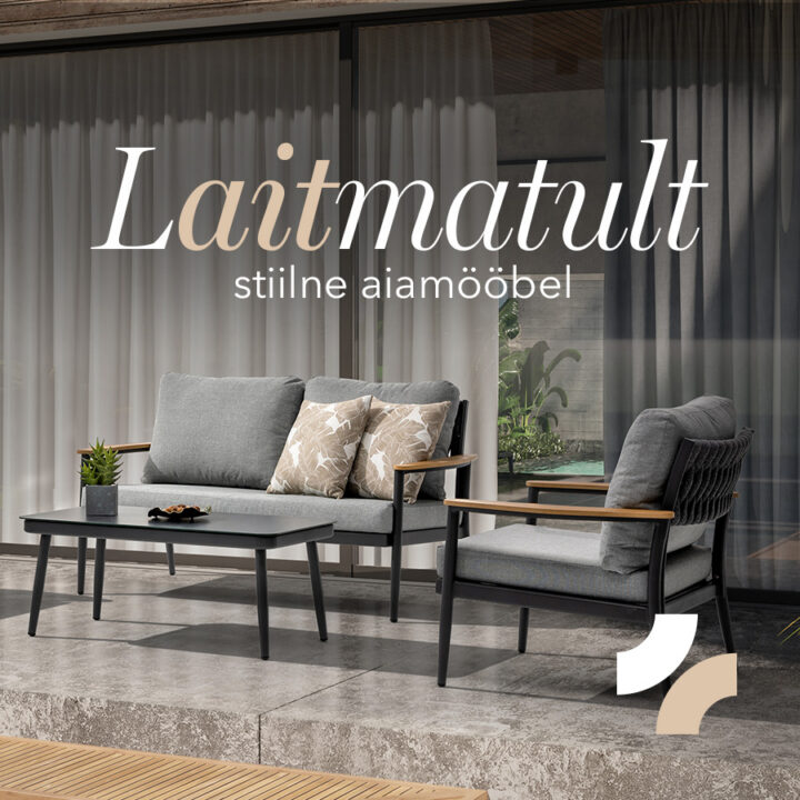 Laitmatult stiilne aiamööbel