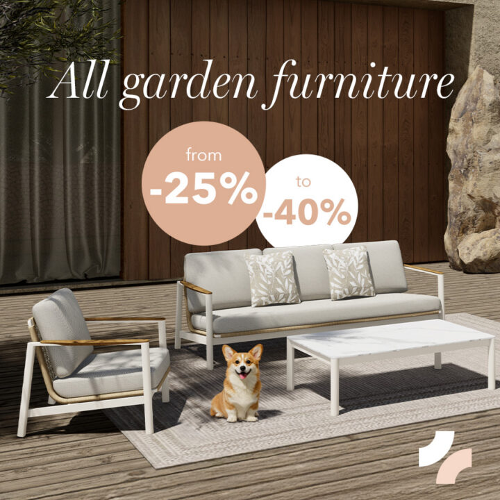 All garden furniture from -25% to -40%