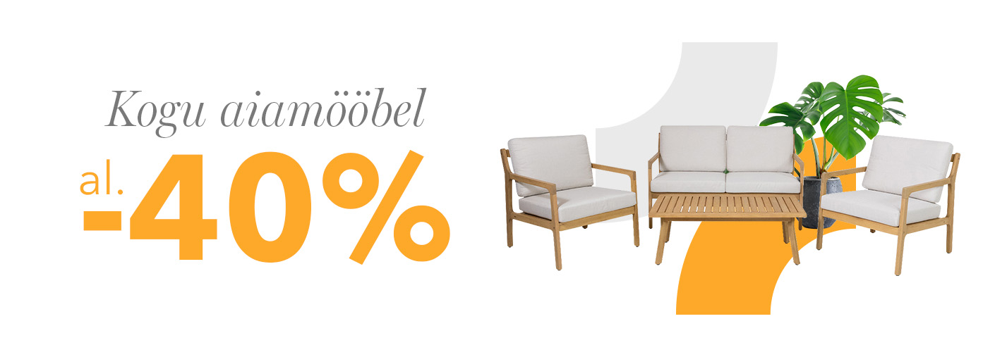 Kogu aiamööbel al. -40%