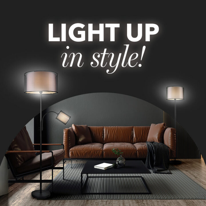 Light up your home in style! Discover a wide selection of lighting at Mööbliait.