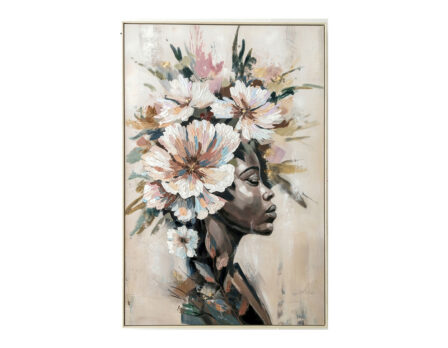 Seinamaal 100x150cm, mustanahaline külgvaade