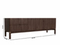 Arun TV-alus 160cm mõõdud