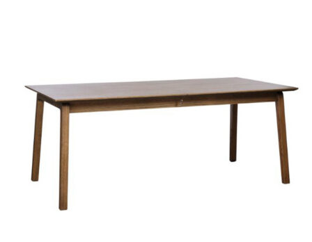 Bari pikendatav söögilaud pruun (190-290 cm) külgvaade