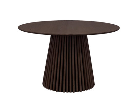 Osaka ümar söögilaud Ø 120 cm (pruun)