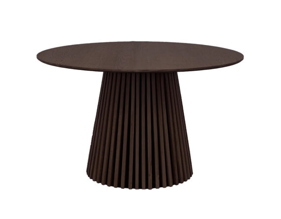 Osaka ümar söögilaud Ø 120 cm (pruun)