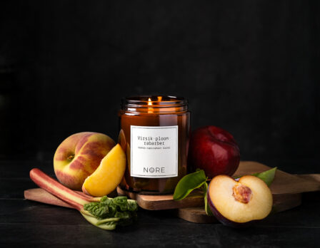 Virsik-ploom-rabarber küünal (150 g)