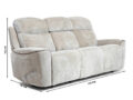 Gambell 3-kohaline recliner diivan
