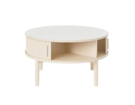 Meta diivanilaud Ø85cm (valge)