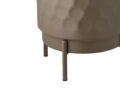 Lillepott Ø21 cm helepruun detailvaade