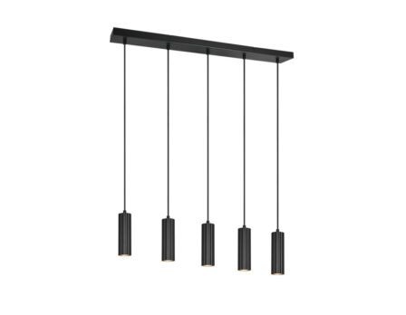 Laelamp Soka 85cm must külgvaade