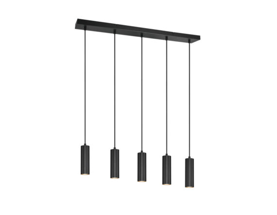 Laelamp Soka 85cm must külgvaade