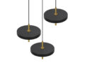 Laelamp Keaton must 45cm detailvaade 3