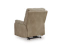 Ashley Next-Gen Durapella recliner tugitool (elektriline) beež tagant