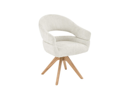 Lisian pöörlev söögitool külgvaade