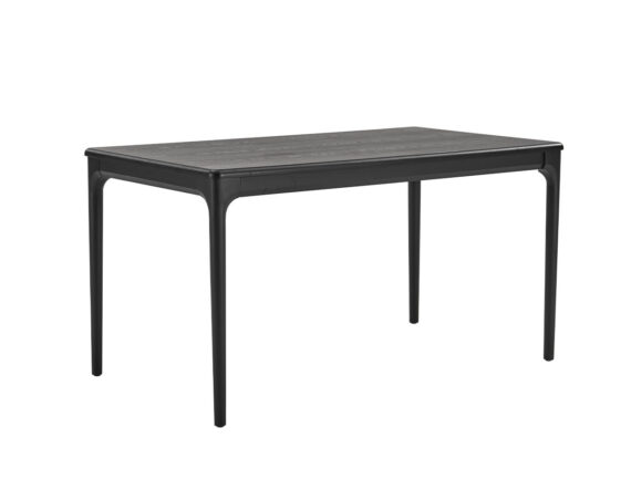 Clark söögilaud must külgvaade