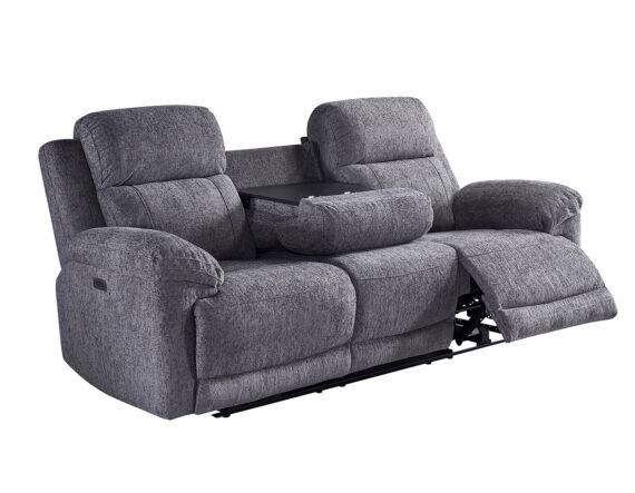 Olsen 3-kohaline recliner diivan (elektriline) hall külgvaade