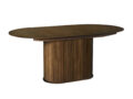 Nola pikendatav söögilaud ovaalne (pruun) 180-230 cm külgvaade