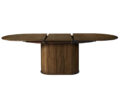 Nola pikendatav söögilaud ovaalne (pruun) 180-230 cm avatud vaade
