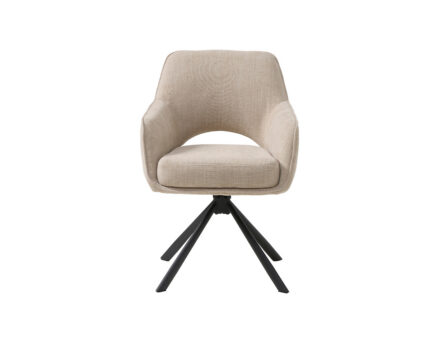 Cowley pöörlev söögitool beež eestvaade