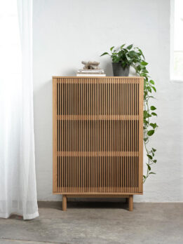 Tiber kapp 95cm helepruun