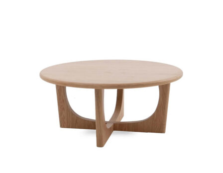 Flow ümar diivanilaud (Ø 90cm) hele 1
