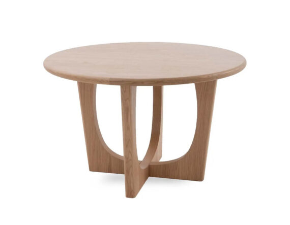 Flow ümar söögilaud (Ø120 cm) hele