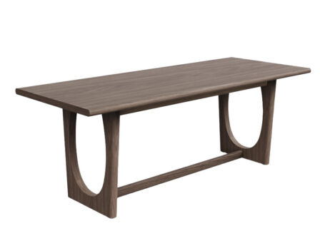 Flow söögilaud 180cm, tumepruun