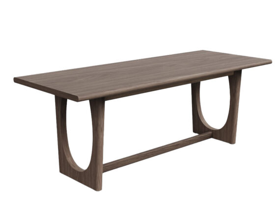 Flow söögilaud 180cm, tumepruun