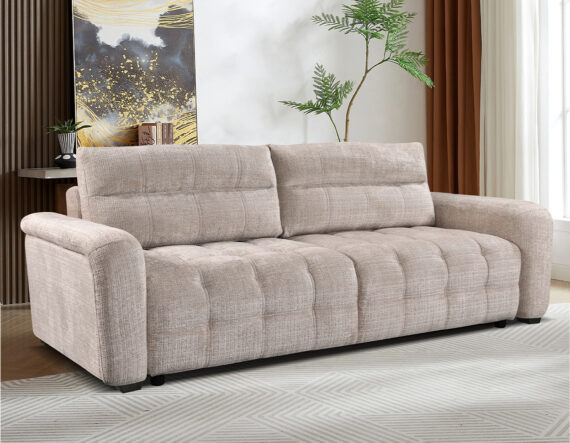 Billy diivanvoodi pesukastiga interjöör külgvaade