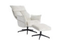Hope pöörlev recliner tugitool + järi valge külgvaade 1