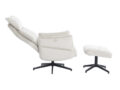 Hope pöörlev recliner tugitool + järi valge külgvaade 1