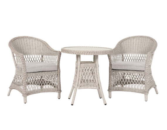 Aiamööbli komplekt Valencia (laud + 2 tooli)