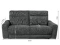Arles 3-kohaline recliner diivan (elektriline) mõõdud