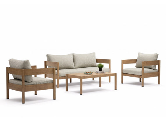 Aiamööbli komplekt Lorenzo komplekt külgvaade 1