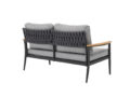 Aiamööbli komplekt Mortelle diivan tagantvaade 1