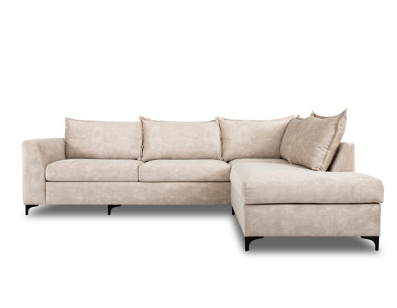 Chilux nurgadiivan parempoolne beež eestvaade