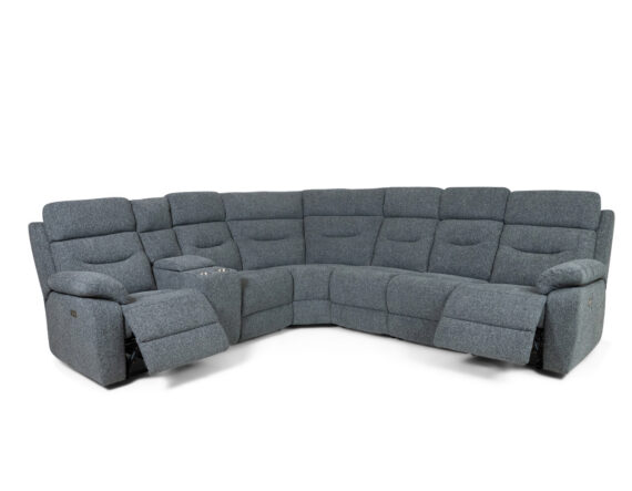 Gilly recliner nurgadiivan (elektriline) tumehall