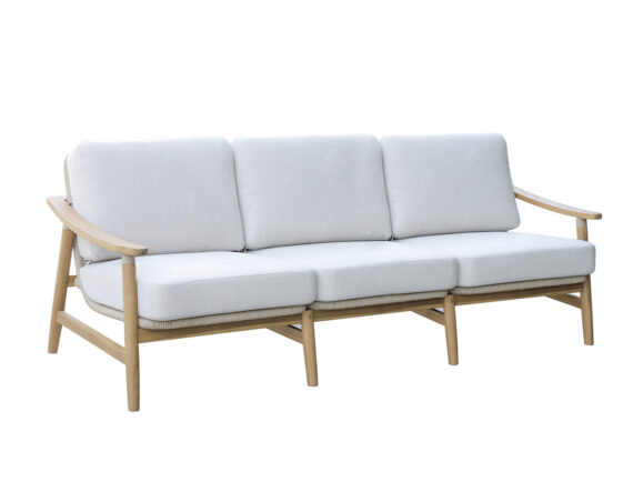 Aiamööbli Masaya 3-kohaline diivan külgvaade