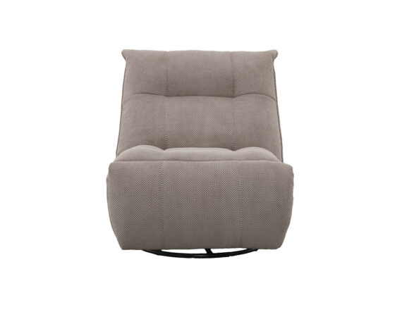 Maddie recliner tugitool (pöörlev) helepruun eestvaade