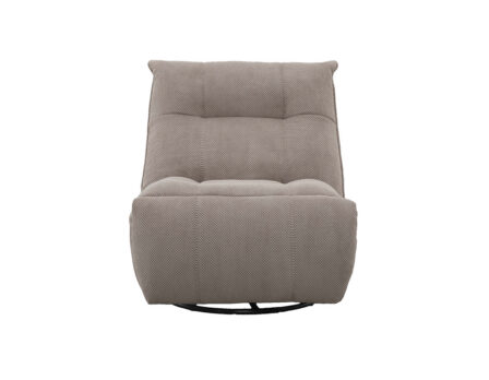 Maddie recliner tugitool (pöörlev) helepruun eestvaade