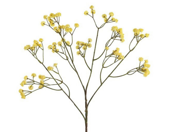 Kunstlill kollane kipslill 61cm