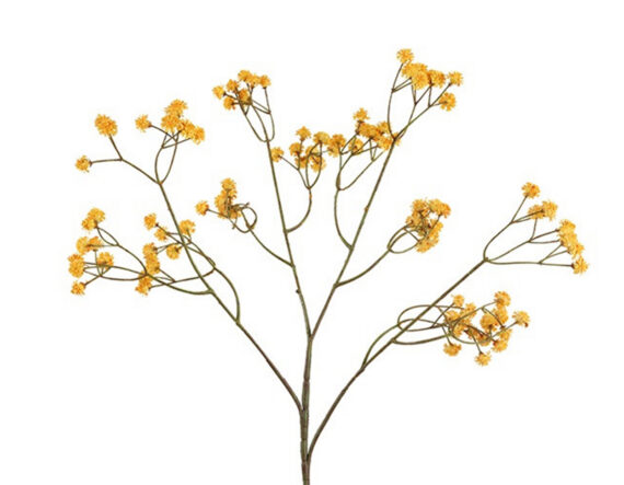 Kunstlill oranž kipslill 61cm