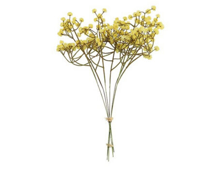 Kunstlill kollane kipslill 33cm