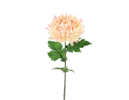 Kunstlill roosa krüsanteem 75cm