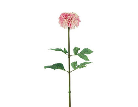Kunstlill roosa daalia 73cm